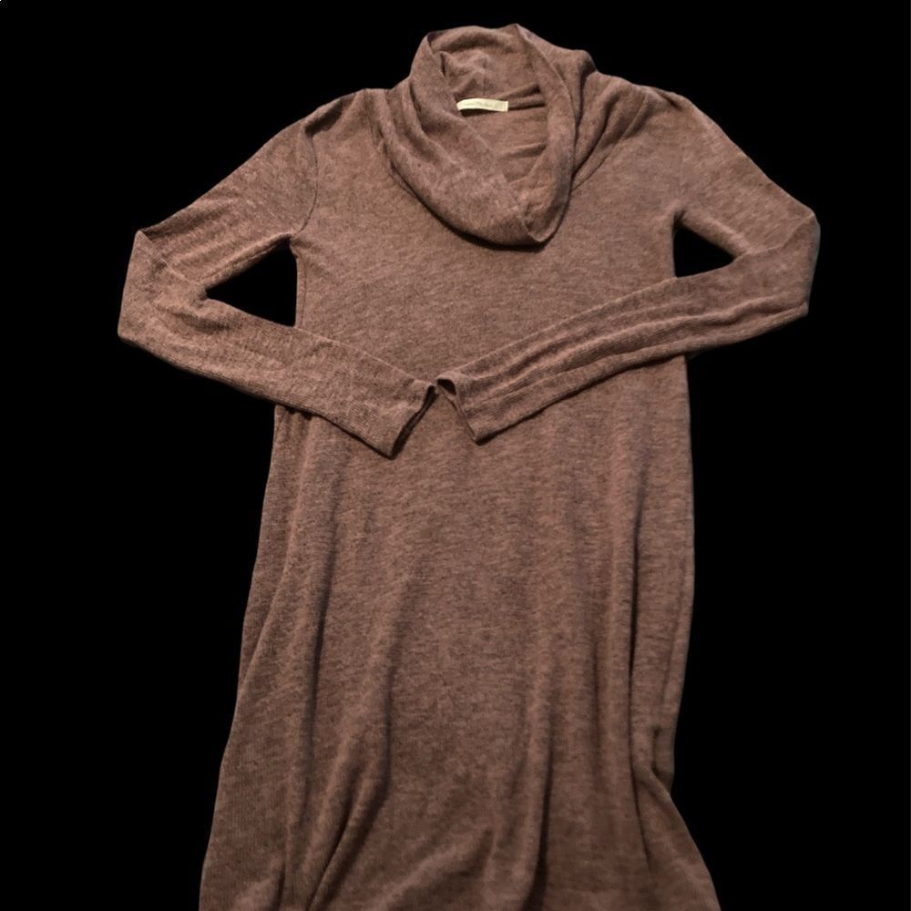 Color Me Red Women’s Cowl Neck Sweater Dress